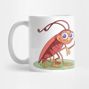 Coclroach Cartoon Funny Mug